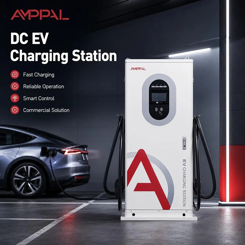 পাবলিক পার্কিংয়ের জন্য 40kW বাণিজ্যিক ইন্টিগ্রেটেড DC EV চার্জিং স্টেশন