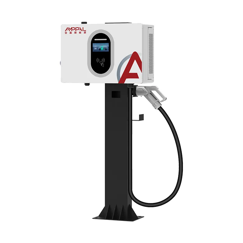 30kW Compact Wall-Mounted DC EV Charger for Dealerships & Workshops