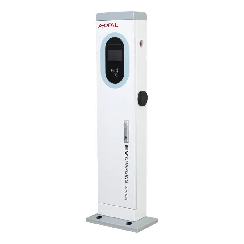 7kW Pedestal AC EV Charging Station Tower for Residential Communities